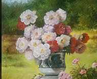 fleurs en nature 61x46 300€