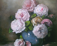 vase bleu 41x33 180€