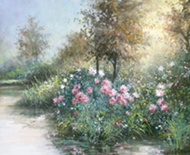 paysage d eau 61x50 350€